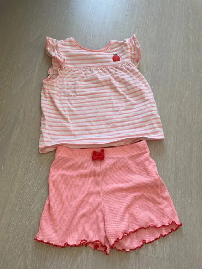 Pyjama pomme été 3 ans
