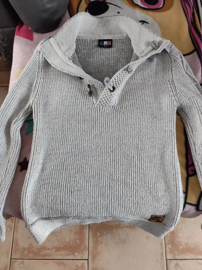 Pull effet laineux