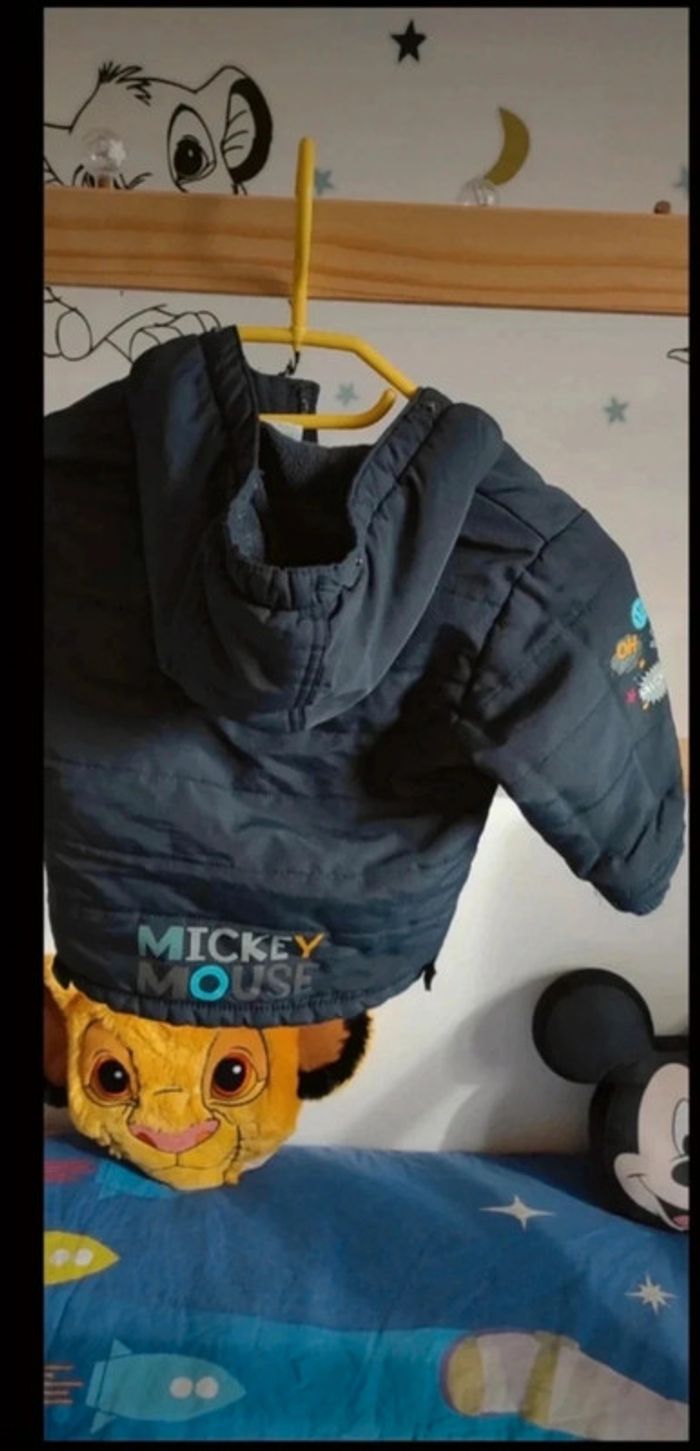 Manteau hiver Mickey 18 mois - photo numéro 5