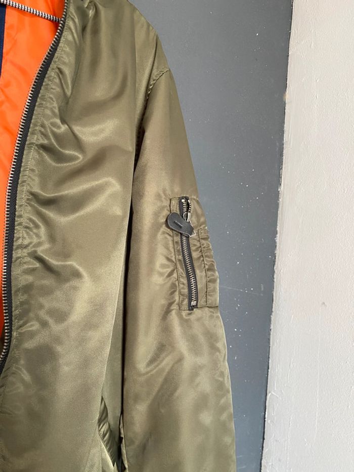 Blouson mi saison kaki - photo numéro 3
