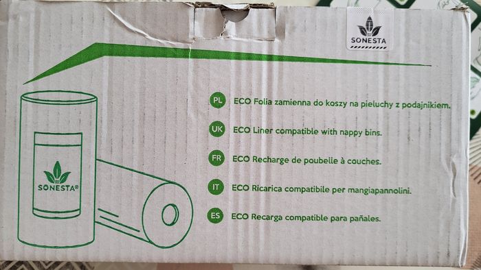 Sonesta Eco Recharge Universelle de Sacs pour Poubelles à Couches-Long 200mètres Bleu - photo numéro 2