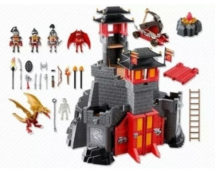 55€ avec code réduction - Playmobil Dragons 5480 Citadelle secrète du Dragon - photo numéro 2