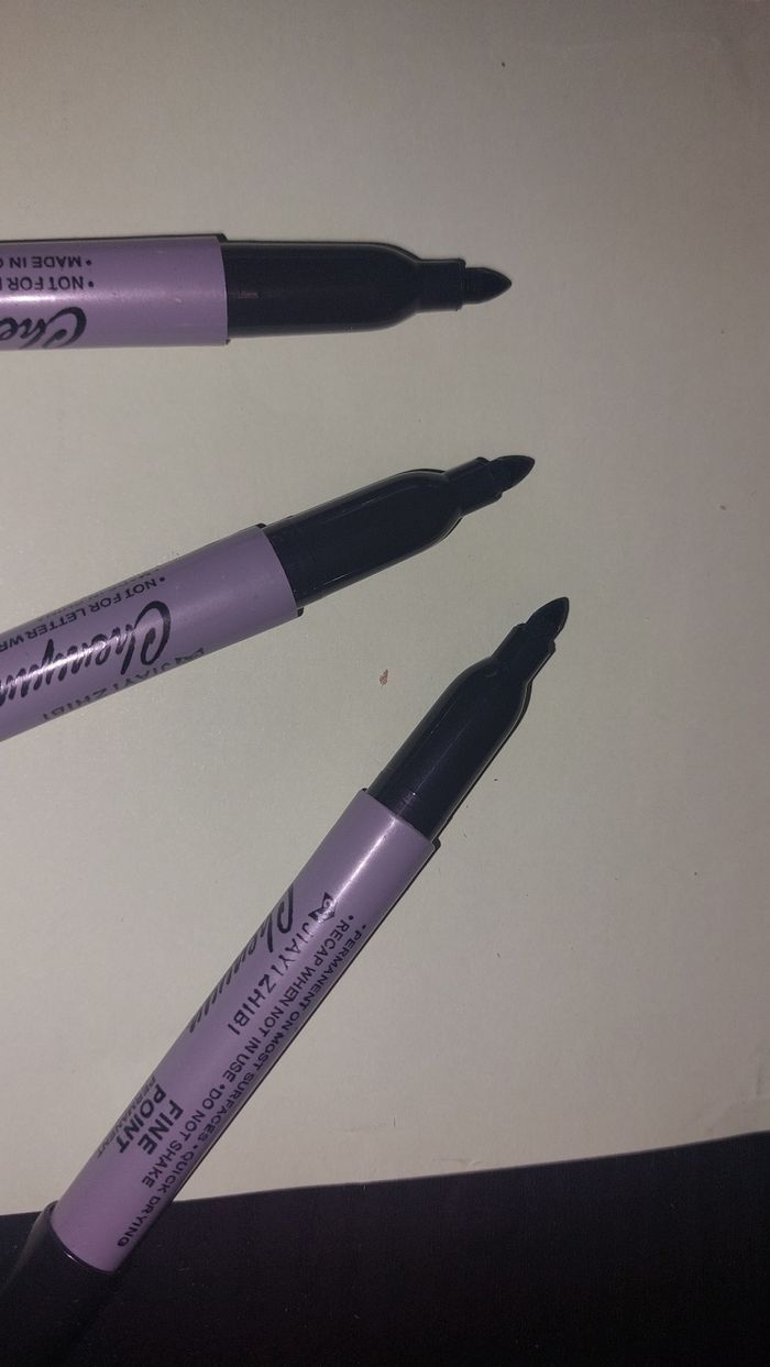 20 stylos feutres noirs NEUFS PRIX CHOC ! - photo numéro 2