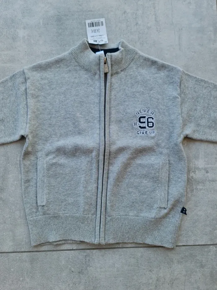 Gilet fermeture zippé 3 ans - photo numéro 2