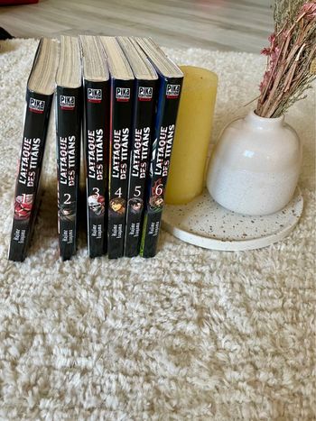 Manga - L’Attaque des Titans Tome 1 à 6