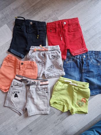 Lot de 7 shorts