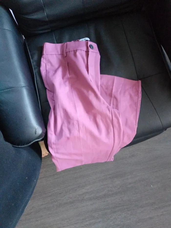 Pantalon a pince pants large Bershka TM - photo numéro 2