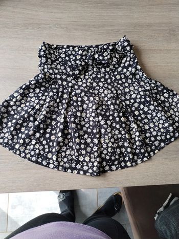 Jupe fleurie taille s