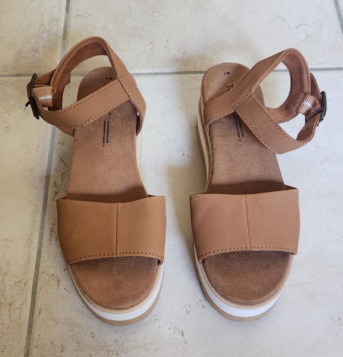 Sandales compensées Toms - photo numéro 2