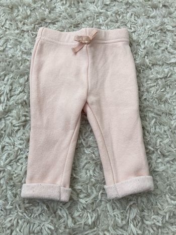 Joli pantalon rose pâle 3 mois tape à l’œil