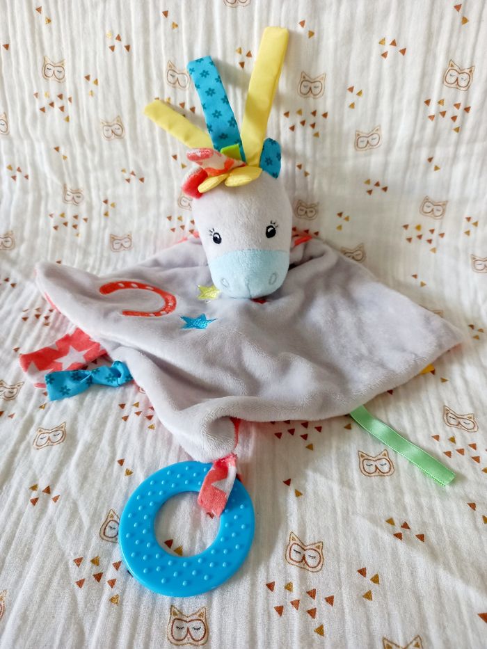 Doudou âne cheval Tex