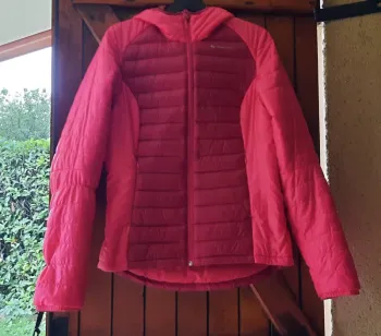 Doudoune rose Décathlon, femme, taille S/36