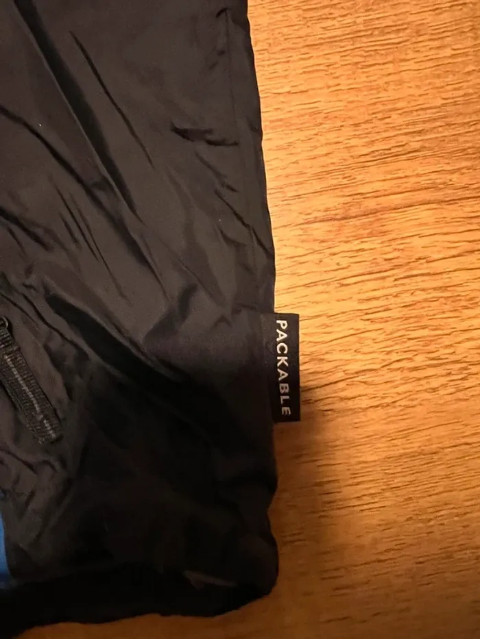 Veste imperméable Columbia bleu et noir taille S - photo numéro 5