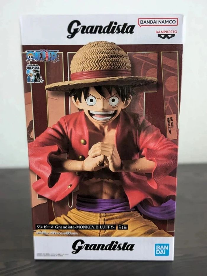 Figurine One Piece - Monkey D. Luffy Grandista - Banpresto