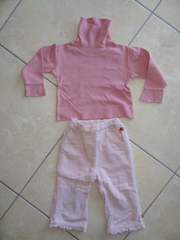 Ensemble rose taille 2ans