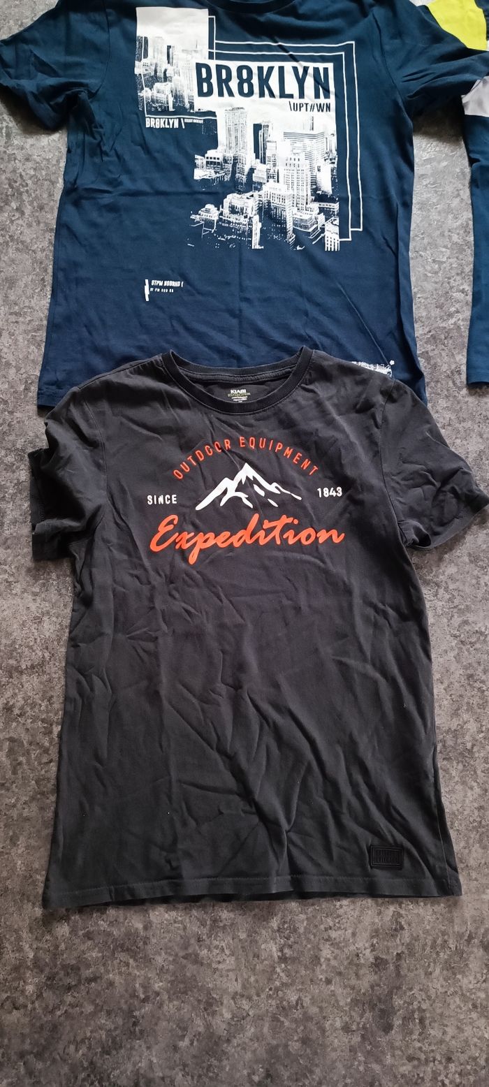 Lot T shirts 14 ans - photo numéro 4