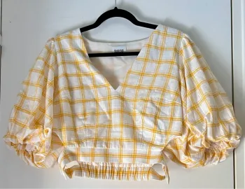 Blouse Courte Claudie Pierlot Imprimée