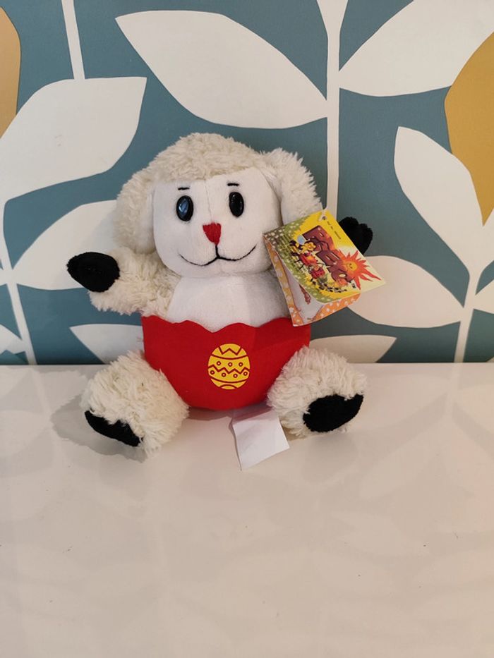 Doudou peluche mouton