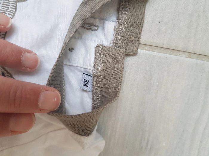 Ensemble tshirt mc et short h&m 3mois - photo numéro 3