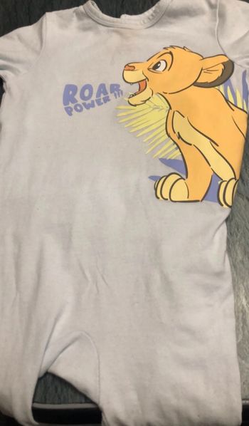 Pyjama roi lion
