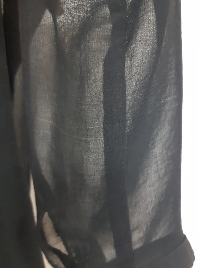 Blouse manches longues noirs NafNaf T38 - photo numéro 7