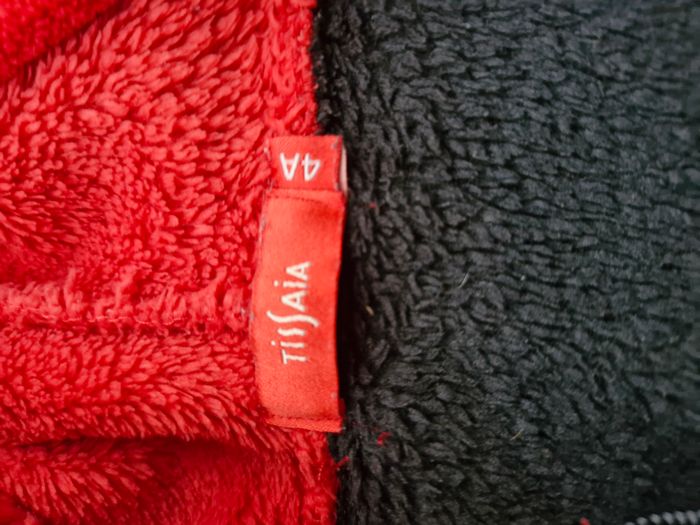 Combinaison Pyjama 4 ans Tissaia Noir blanc rouge - photo numéro 5