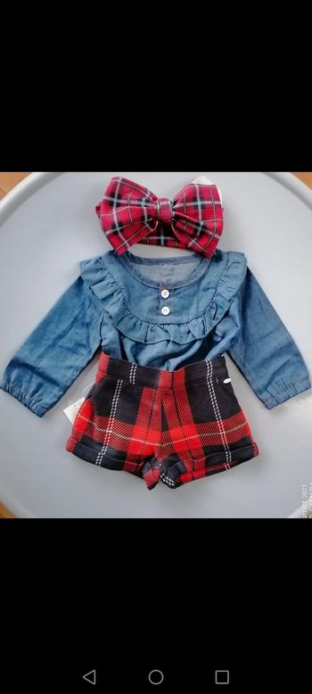 Ensemble neuf 3 pièces bébé 12mois