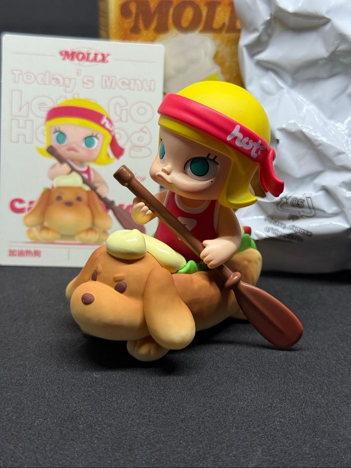 PopMart Molly Carb Lover Let’s Go Hot Dog - photo numéro 2