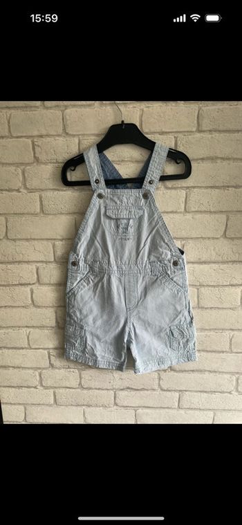 Salopette short Bout'chou taille 36 mois