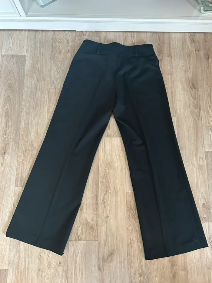 Hippocampe, pantalon noir, modèle tulipe femme, taille 40 - photo numéro 4