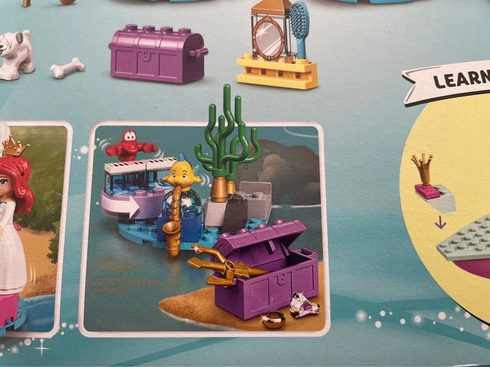Lego Disney 43191 le bateau de fête d’Ariel Neuf - photo numéro 9