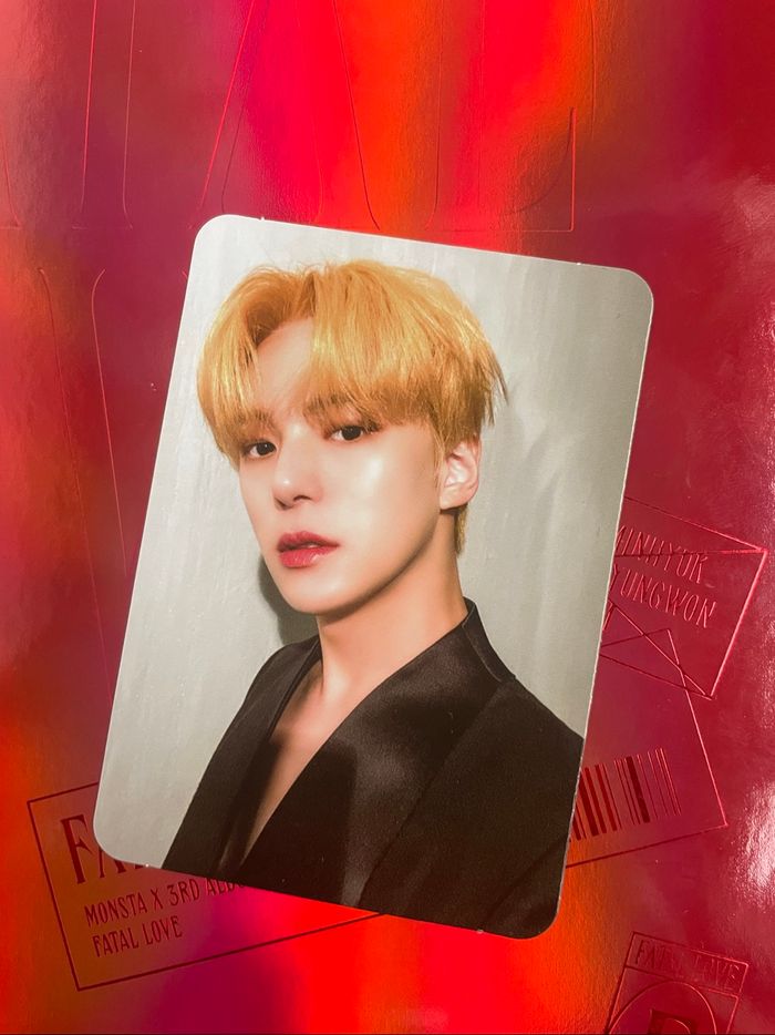 album fatal love monsta x version 1 - photo numéro 2