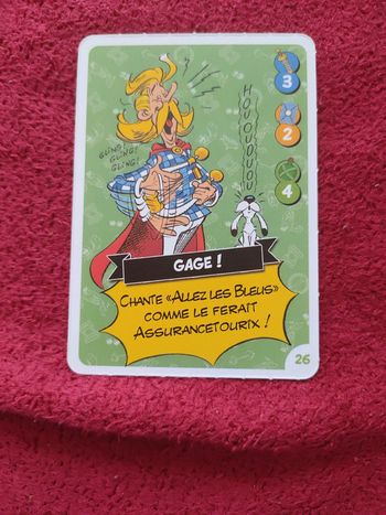 Carte Astérix aux jeux olympiques