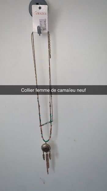 Collier femme neuf
