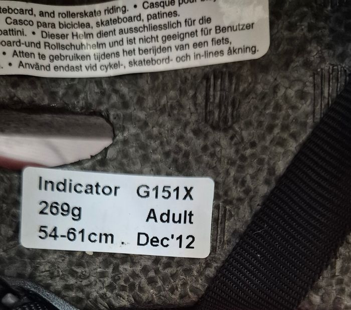 Casque de velo 54/61cm - photo numéro 10