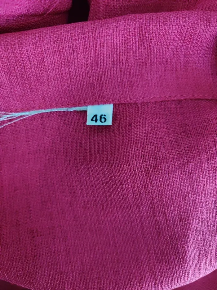 Blouse fine T46 fushia - photo numéro 6