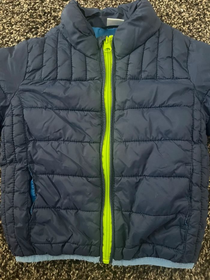 Manteau imperméable bleu 12 mois - photo numéro 2