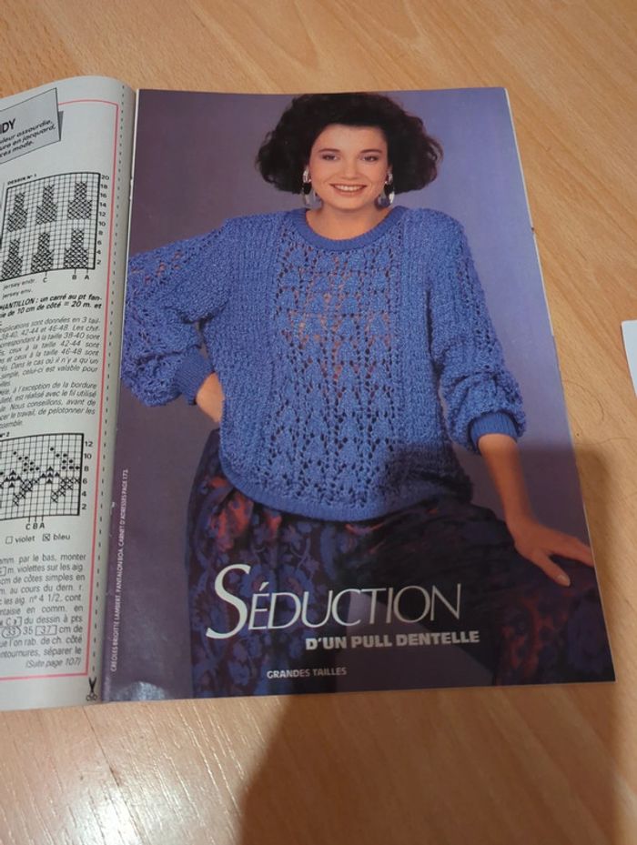 Magazine Tricots Modes et travaux - photo numéro 3