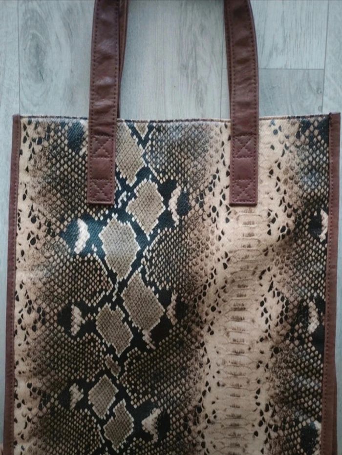 Sac cabas motif serpent - photo numéro 2