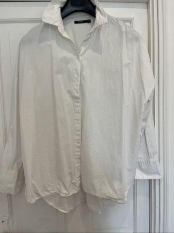 Chemise blanche oversize