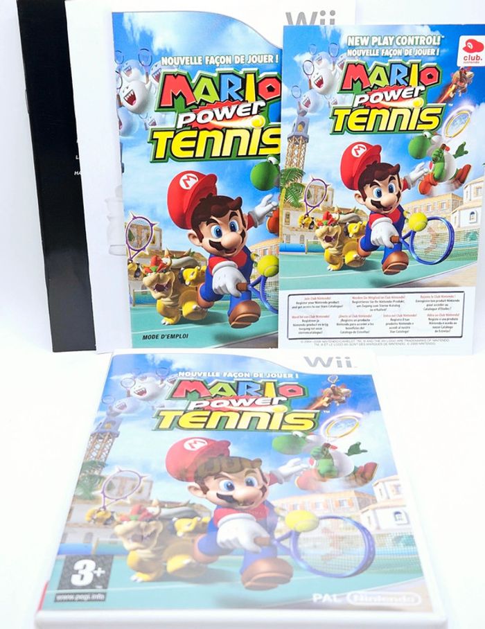 Nintendo Wii # Mario Power Tennis # - photo numéro 3