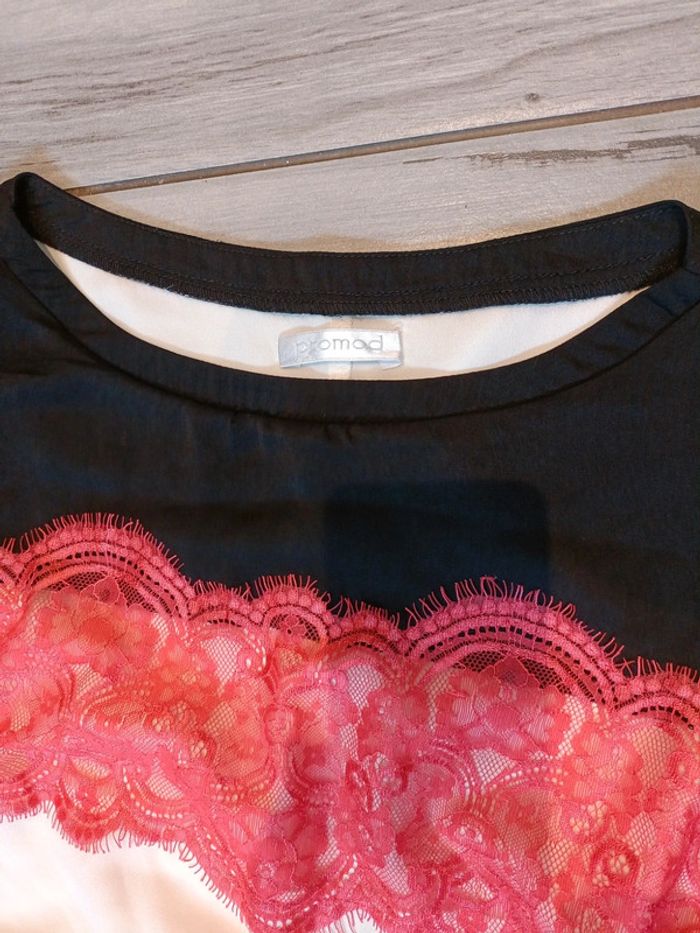 Robe en satin Promod T.38 - photo numéro 2