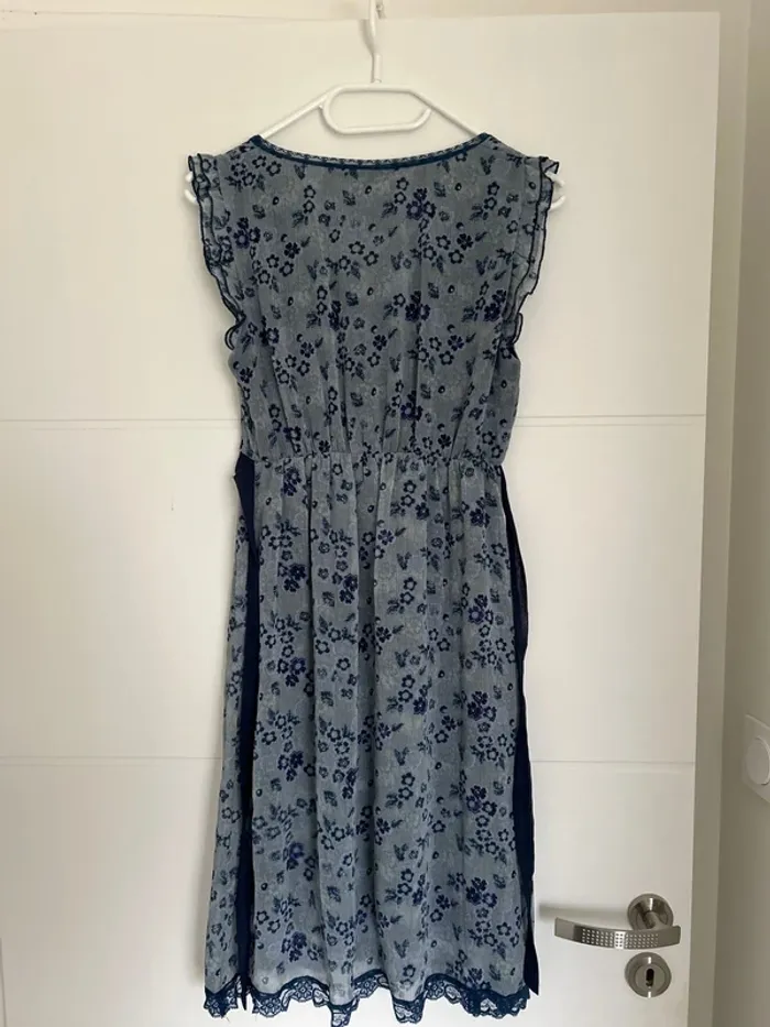 Robe légère bleu / gris bleu - photo numéro 2