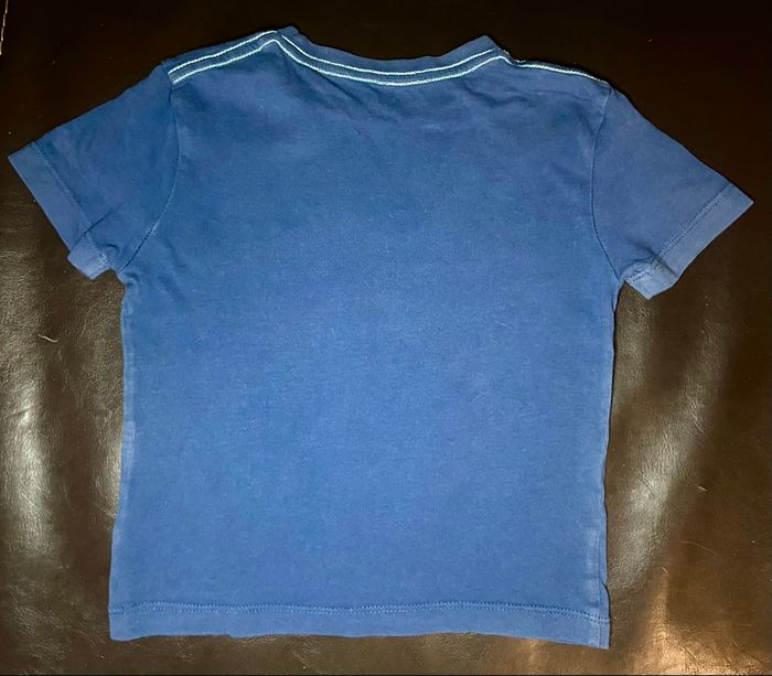 Tee-shirt »Vertbaudet »bleu marine et vert - photo numéro 3