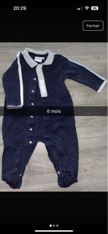 Pyjama Hugo boss 6 mois