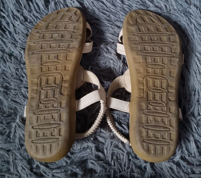 Sandales beige à perles 38 - photo numéro 8