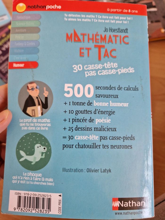 Livre mathématic et tac - photo numéro 3