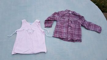 Robe 9 mois et chemisier