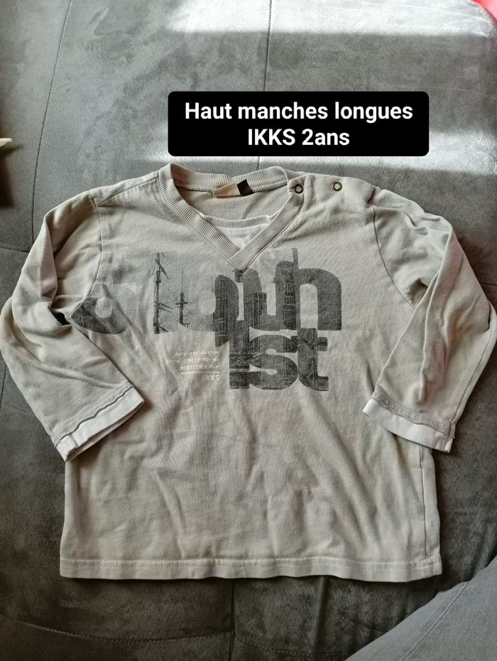 Haut manches longues 2 ans