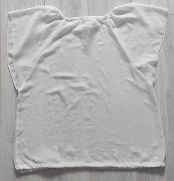 Chemisier blanc fluide transparent Blancheporte L